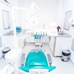 Interior of dental office